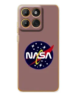Чохол для Motorola Edge 60 з картинкою «NASA — ретро космос» Чохол для Motorola Edge 60 з картинкою «NASA — ретро космос»