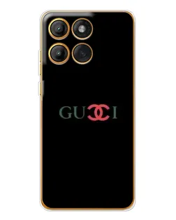Чохол для Motorola Edge 60 з картинкою «Gucci — червоний градієнт»