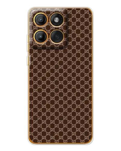 Чохол для Motorola Edge 60 з картинкою «Gucci — шоколадна сітка» Чохол для Motorola Edge 60 з картинкою «Gucci — шоколадна сітка»