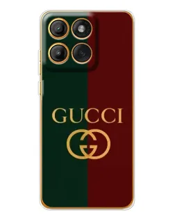 Чохол для Motorola Edge 60 з картинкою «Gucci — темно-зелений градієнт»