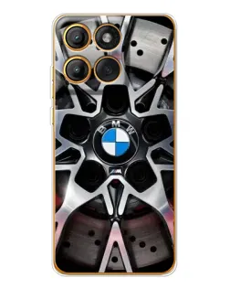 Чехол для Motorola Edge 60 с картинкой «BMW — деталь диска»