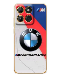 Чехол для Motorola Edge 60 с картинкой «BMW Performance стиль»