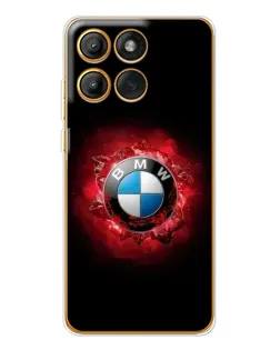 Чехол для Motorola Edge 60 с картинкой «Логотип BMW — вспышка»