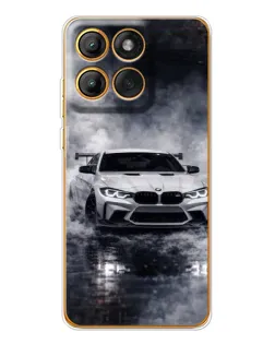 Чехол для Motorola Edge 60 с картинкой «BMW сквозь туман»