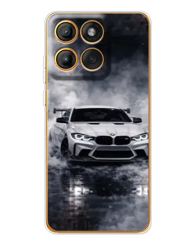 Чехол для Motorola Edge 60 с картинкой «BMW сквозь туман»