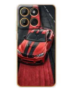 Чехол для Motorola Edge 60 с картинкой «BMW на красной дорожке»