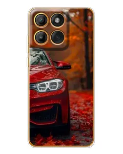 Чехол для Motorola Edge 60 с картинкой «Осенняя BMW M4»