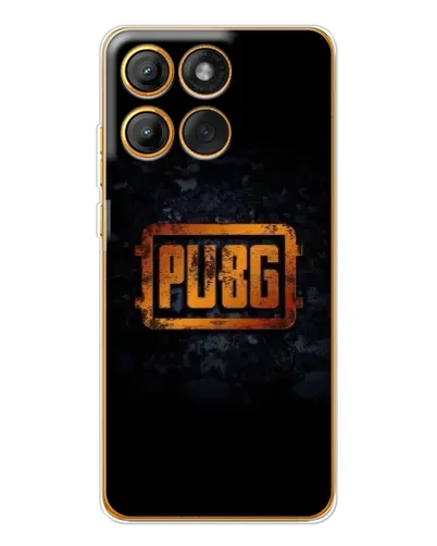 Чохол для Motorola Edge 60 з картинкою «PUBG — золотий логотип» Чохол для Motorola Edge 60 з картинкою «PUBG — золотий логотип»