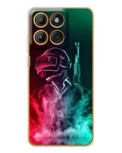 Чохол для Motorola Edge 60 з картинкою «PUBG — вогняний воїн» Чохол для Motorola Edge 60 з картинкою «PUBG — вогняний воїн»
