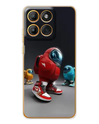 Чехол для Motorola Edge 60 с картинкой «Among Us — 3D стиль»