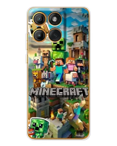 Чехол для Motorola Edge 60 с картинкой «Замок Minecraft» Чехол для Motorola Edge 60 с картинкой «Замок Minecraft»