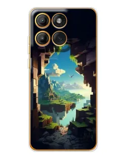 Чехол для Motorola Edge 60 с картинкой «Вид из пещеры» Чехол для Motorola Edge 60 с картинкой «Вид из пещеры»