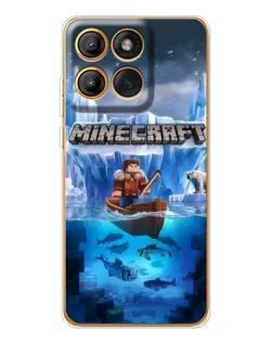 Чехол для Motorola Edge 60 с картинкой «Minecraft ледяной мир» Чехол для Motorola Edge 60 с картинкой «Minecraft ледяной мир»