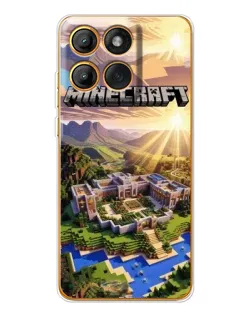 Чехол для Motorola Edge 60 с картинкой «Minecraft панорама» Чехол для Motorola Edge 60 с картинкой «Minecraft панорама»