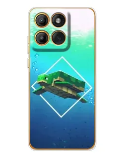 Чехол для Motorola Edge 60 с картинкой «Черепаха Minecraft» Чехол для Motorola Edge 60 с картинкой «Черепаха Minecraft»