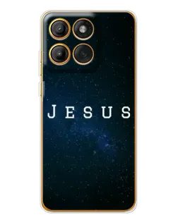Чехол для Motorola Edge 60 с картинкой «Звездное небо Jesus»