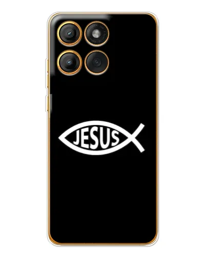Чехол для Motorola Edge 60 с картинкой «Классический Jesus»