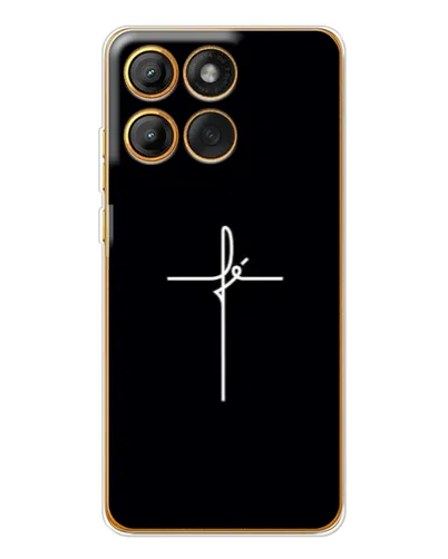 Чехол для Motorola Edge 60 с картинкой «Тонкий крест» Чехол для Motorola Edge 60 с картинкой «Тонкий крест»