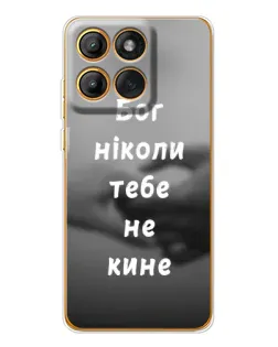 Чехол для Motorola Edge 60 с картинкой «Бог не бросит» Чехол для Motorola Edge 60 с картинкой «Бог не бросит»