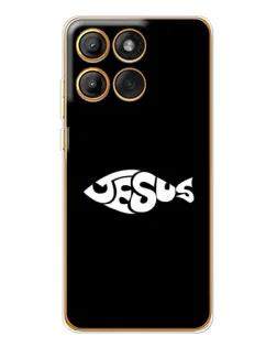 Чехол для Motorola Edge 60 с картинкой «Рыба Jesus» Чехол для Motorola Edge 60 с картинкой «Рыба Jesus»