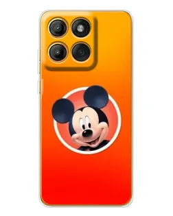 Чехол для Motorola Edge 60 с картинкой «Mickey в круге»