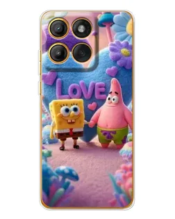 Чохол для Motorola Edge 60 з картинкою «Губка Боб Патрік» Чохол для Motorola Edge 60 з картинкою «Губка Боб Патрік»