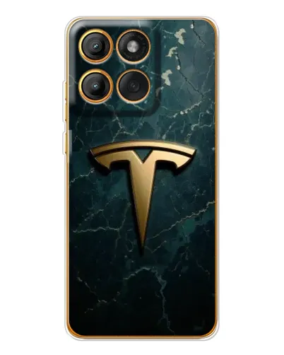 Чехол для Motorola Edge 60 с картинкой «Мраморная Tesla Gold» Чехол для Motorola Edge 60 с картинкой «Мраморная Tesla Gold»