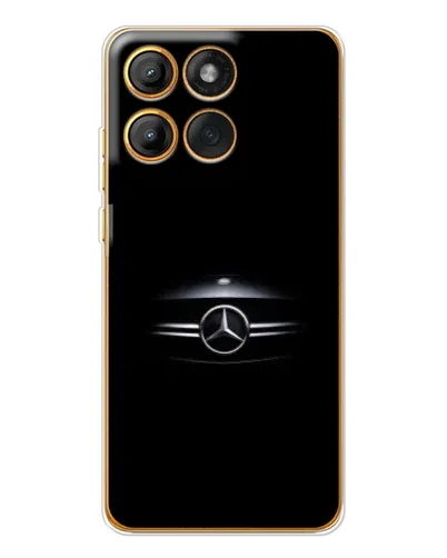 Чехол для Motorola Edge 60 с картинкой «Mercedes — абстрактные линии» Чехол для Motorola Edge 60 с картинкой «Mercedes — абстрактные линии»
