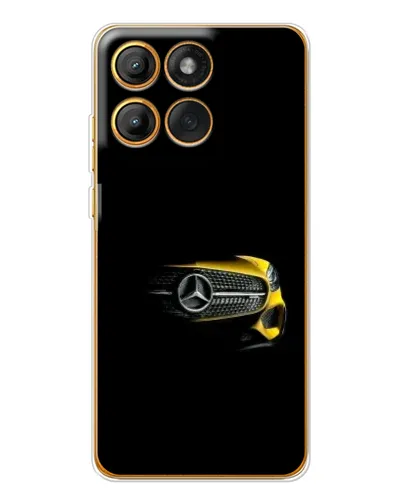 Чехол для Motorola Edge 60 с картинкой «Mercedes — ретро стиль» Чехол для Motorola Edge 60 с картинкой «Mercedes — ретро стиль»