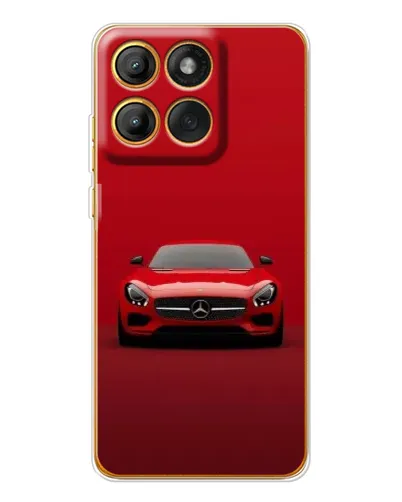 Чехол для Motorola Edge 60 с картинкой «Красный Mercedes AMG» Чехол для Motorola Edge 60 с картинкой «Красный Mercedes AMG»