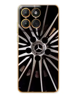 Чехол для Motorola Edge 60 с картинкой «Диск Mercedes»