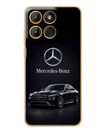 Чехол для Motorola Edge 60 с картинкой «Mercedes — решетка радиатора» Чехол для Motorola Edge 60 с картинкой «Mercedes — решетка радиатора»