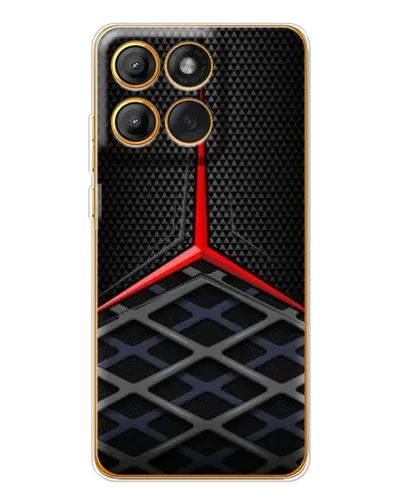 Чехол для Motorola Edge 60 с картинкой «Mercedes Carbon Grid» Чехол для Motorola Edge 60 с картинкой «Mercedes Carbon Grid»