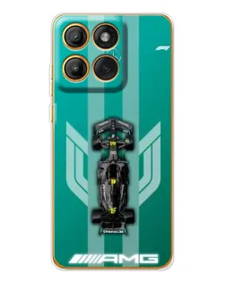 Чехол для Motorola Edge 60 с картинкой «Mercedes AMG Petronas»