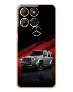 Чехол для Motorola Edge 60 с картинкой «Mercedes G-Class красный»