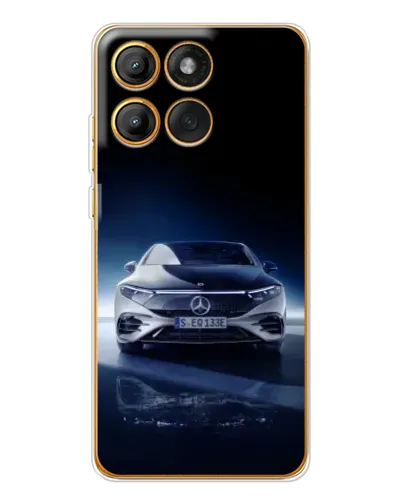 Чехол для Motorola Edge 60 с картинкой «Ночной Mercedes EQ» Чехол для Motorola Edge 60 с картинкой «Ночной Mercedes EQ»