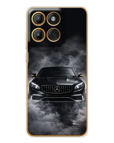 Чехол для Motorola Edge 60 с картинкой «Mercedes в дыму» Чехол для Motorola Edge 60 с картинкой «Mercedes в дыму»