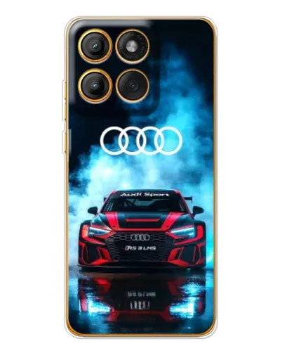 Чехол для Motorola Edge 60 с картинкой «Audi Sport — неон» Чехол для Motorola Edge 60 с картинкой «Audi Sport — неон»