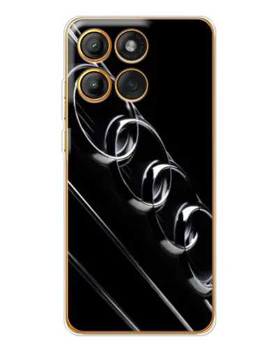 Чехол для Motorola Edge 60 с картинкой «Audi — абстрактные кольца» Чехол для Motorola Edge 60 с картинкой «Audi — абстрактные кольца»