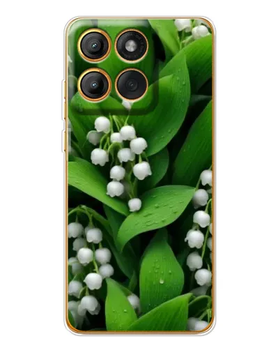 Чохол для Motorola Edge 60 з картинкою «Конвалії в зелені» Чохол для Motorola Edge 60 з картинкою «Конвалії в зелені»
