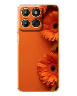 Чохол для Motorola Edge 60 з картинкою «Помаранчеві гербери»