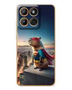 Чохол для Motorola Edge 60 з картинкою «Капі-мен супергерой» Чохол для Motorola Edge 60 з картинкою «Капі-мен супергерой»