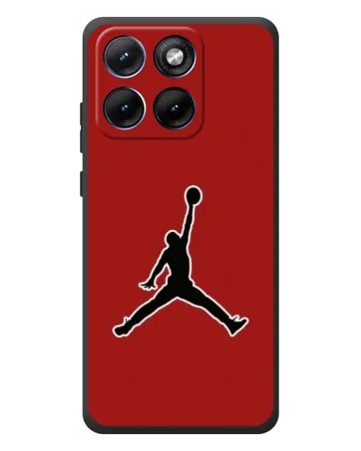 Чехол для Motorola Edge 70 Fusion Plus с картинкой «Jordan Red Back» Чехол для Motorola Edge 70 Fusion Plus с картинкой «Jordan Red Back»