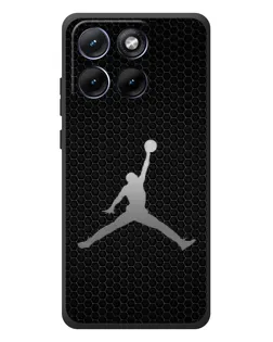 Чехол для Motorola Edge 70 Fusion Plus с картинкой «Jordan Dark Carbon»