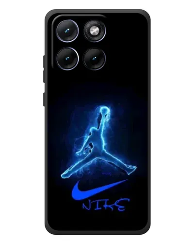 Чехол для Motorola Edge 70 Fusion Plus с картинкой «Jordan Neon Blue» Чехол для Motorola Edge 70 Fusion Plus с картинкой «Jordan Neon Blue»
