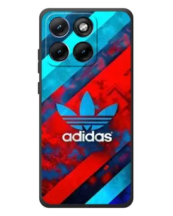 Чехол для Motorola Edge 70 Fusion Plus с картинкой «Абстракция Adidas»