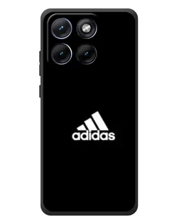 Чехол для Motorola Edge 70 Fusion Plus с картинкой «Adidas Red Style»
