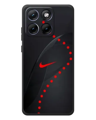 Чехол для Motorola Edge 70 Fusion Plus с картинкой «Абстрактный дизайн Nike»