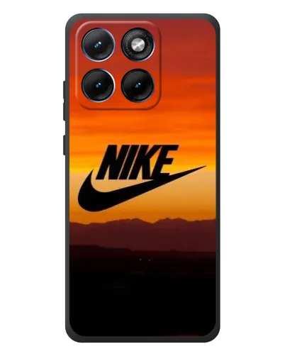 Чехол для Motorola Edge 70 Fusion Plus с картинкой «Nike — вечерний горизонт»