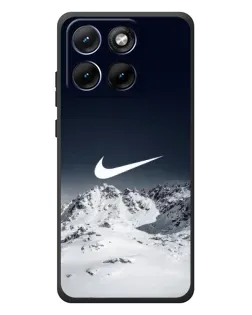 Чехол для Motorola Edge 70 Fusion Plus с картинкой «Nike — зимние горы» Чехол для Motorola Edge 70 Fusion Plus с картинкой «Nike — зимние горы»